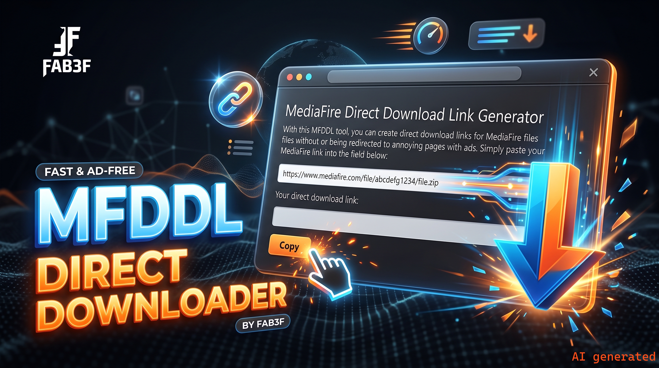 MediaFire Download Link Generator
